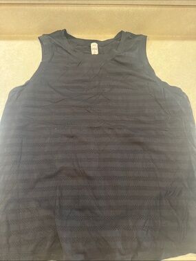 DSG Black Striped Tank Top